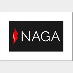 Naga Coin White Posters and Art